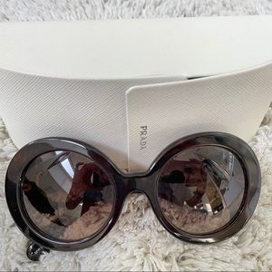 Prada Baroque Tortoise Glasses